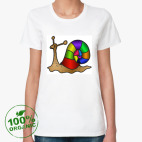 Женская футболка органик