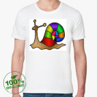 Мужская футболка органик