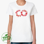 Женская футболка органик