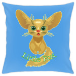 Милая лиса рисунок