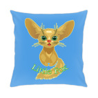 Милая лиса рисунок