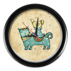 Часы (без цифр)