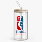 Банка с бамбуковой крышкой