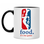 Кружка двухцветная