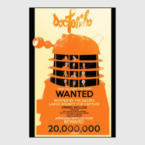 Постер Dalek Doctor Who wanted