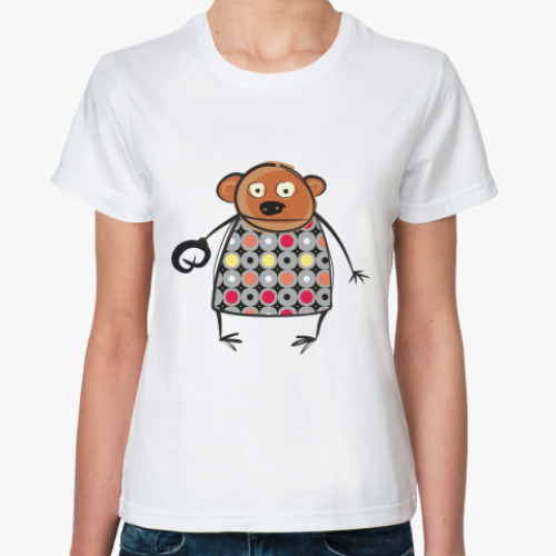 Классическая футболка  'Медвед'
