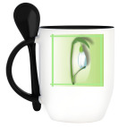 Кружка с ложкой