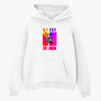 Толстовка худи оверсайз