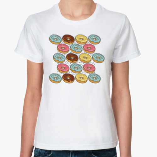 Классическая футболка Donuts