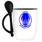 Кружка с ложкой