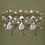 Новогодний танец оленей 2014