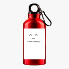 Металлическая бутылка 400 мл UV-DTF