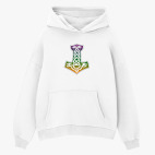 Толстовка худи оверсайз