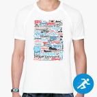 Мужская спортивная футболка