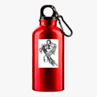 Металлическая бутылка 400 мл UV-DTF