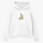 Толстовка худи оверсайз