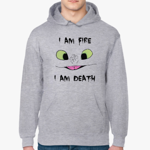 Толстовка худи I Am Fire I Am Death