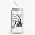 Банка с бамбуковой крышкой