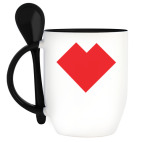 Кружка с ложкой