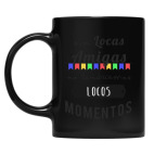 Кружка цветная UV-DTF