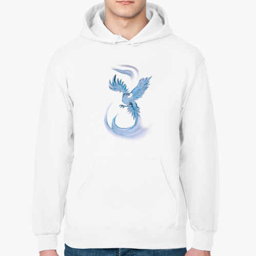 Толстовка худи с принтом "Феникс"