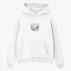 Толстовка худи оверсайз