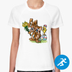 Женская спортивная футболка