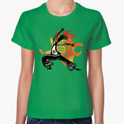 Женская футболка с принтом Yoga