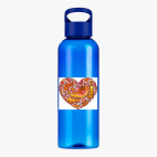 Прозрачная спортивная бутылка