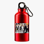 Металлическая бутылка 400 мл UV-DTF