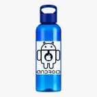 Прозрачная спортивная бутылка