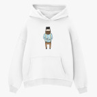 Толстовка худи оверсайз
