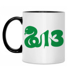 Кружка двухцветная