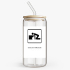 Банка с бамбуковой крышкой