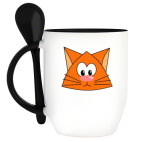 Кружка с ложкой