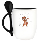 Кружка с ложкой