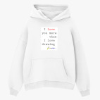 Толстовка худи оверсайз