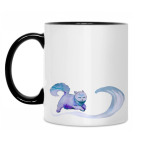 Кружка двухцветная