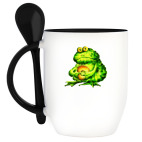 Кружка с ложкой