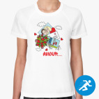 Женская спортивная футболка