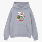 Толстовка худи оверсайз