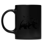 Кружка цветная UV-DTF