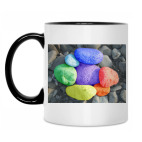 Кружка двухцветная