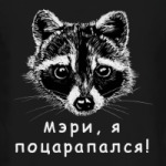 Енот - Мэри, я поцарапался!