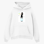 Толстовка худи оверсайз