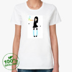 Женская футболка органик