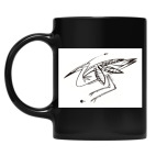 Кружка цветная UV-DTF