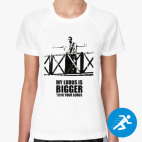 Женская спортивная футболка