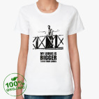 Женская футболка органик