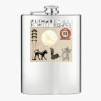 Фляжка стальная